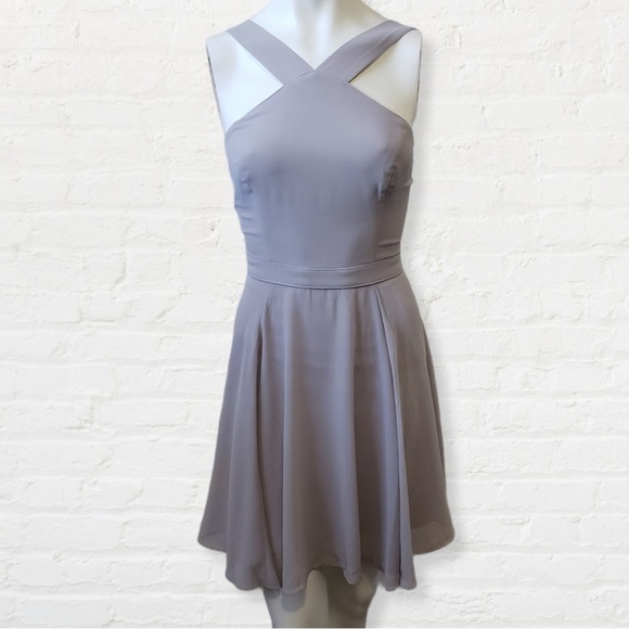 Lulus slate forevermore halter skate dress - Picture 11 of 14